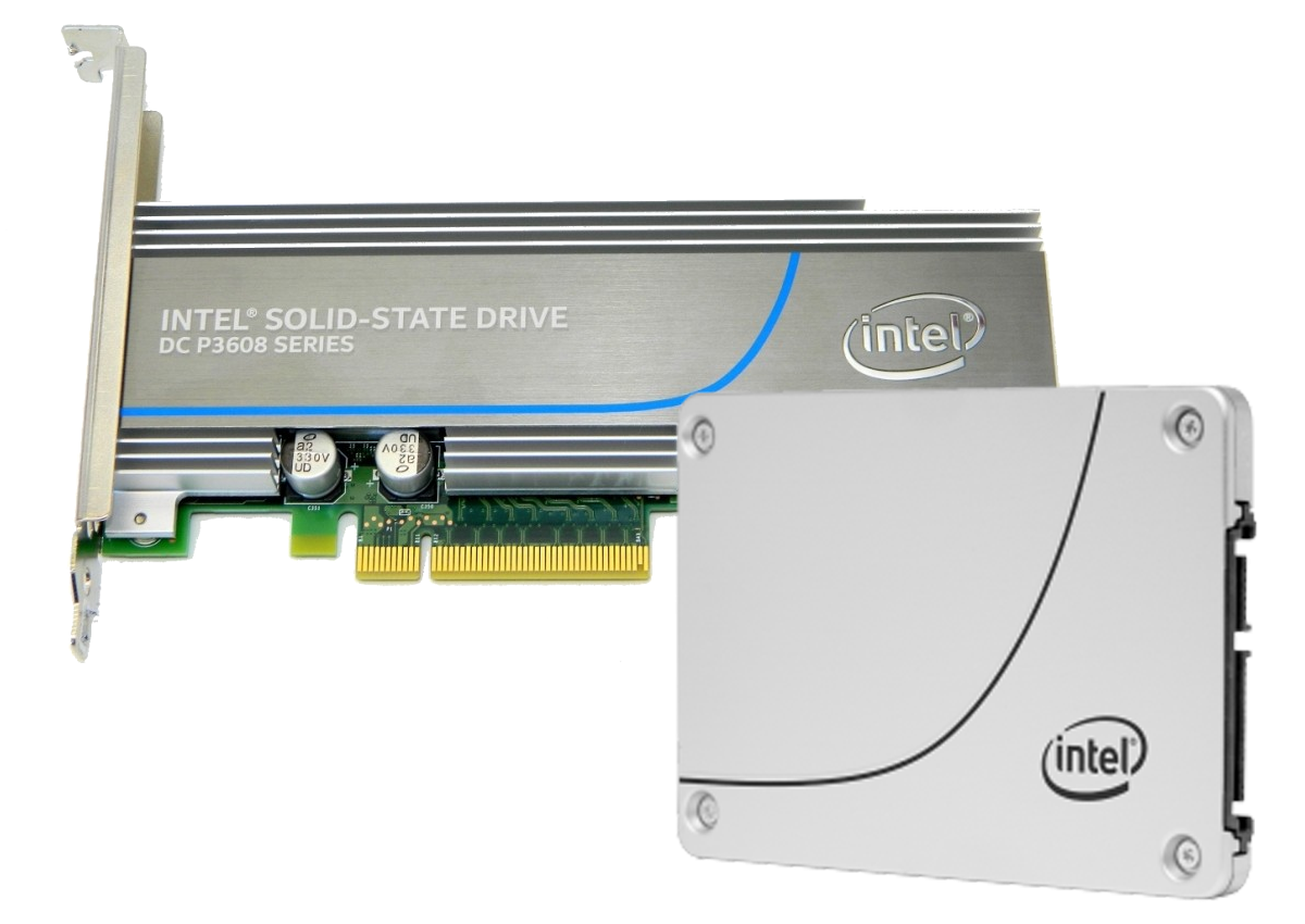 Picture of EOL Intel SSDs